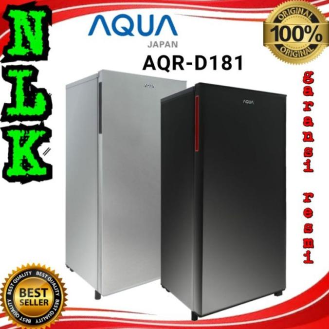 KULKAS AQUA JAPAN AQR - D181 LEMARI ES 1 PINTU DGDF5465SE
