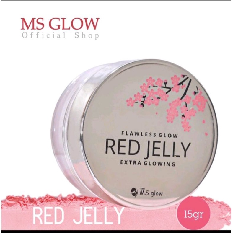 MS GLOW RED JELLY EXTRA GLOWING/CREAM/MOISTURIZER