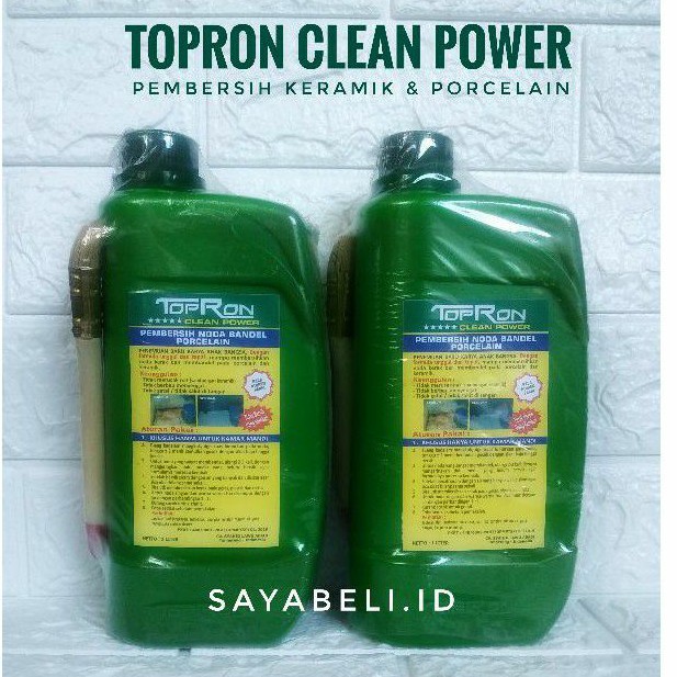 [free bubble] TOPRON CLEAN POWER/ PEMBERSIH SERBAGUNA/ PEMBERSIH KERAMIK DAN PORCELAIN/ PEMBERSIH SERBAGUNA