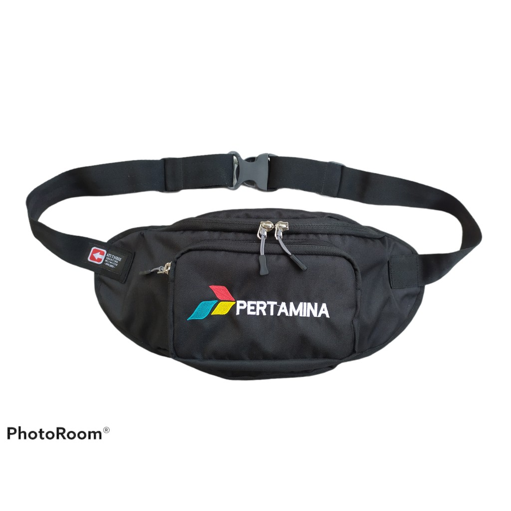 Tas Pinggang Pertamina / Waistbag Pertamina /Tas SPBU