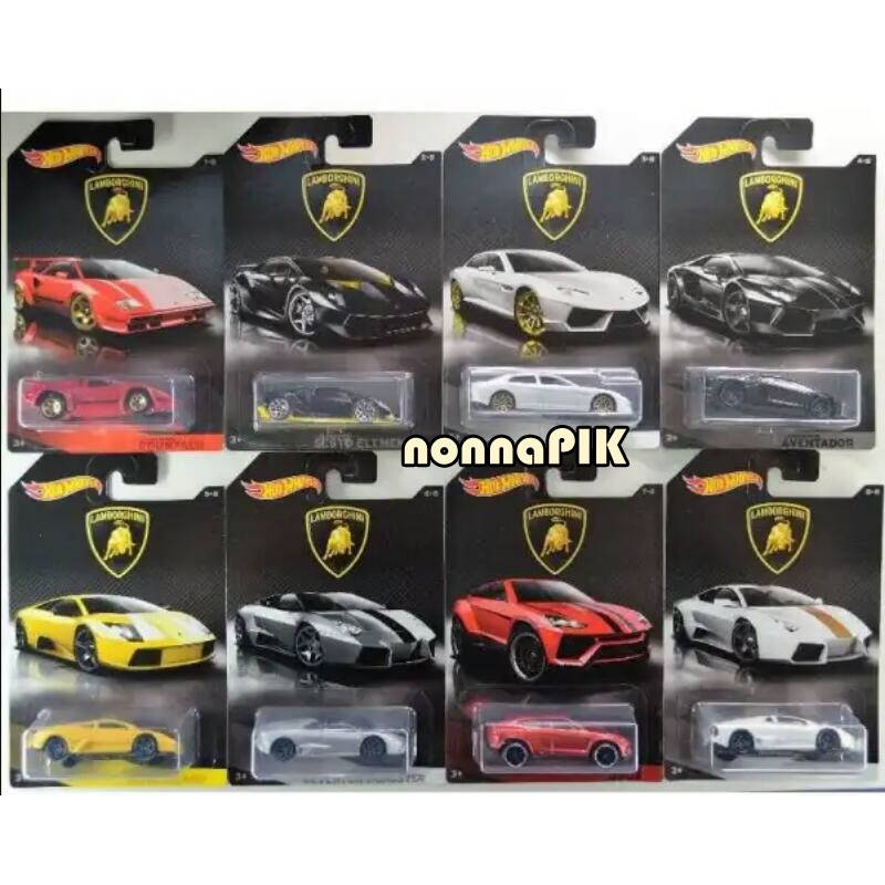 Jual Hot Wheels LAMBORGHINI Full Set Series Indonesia|Shopee Indonesia