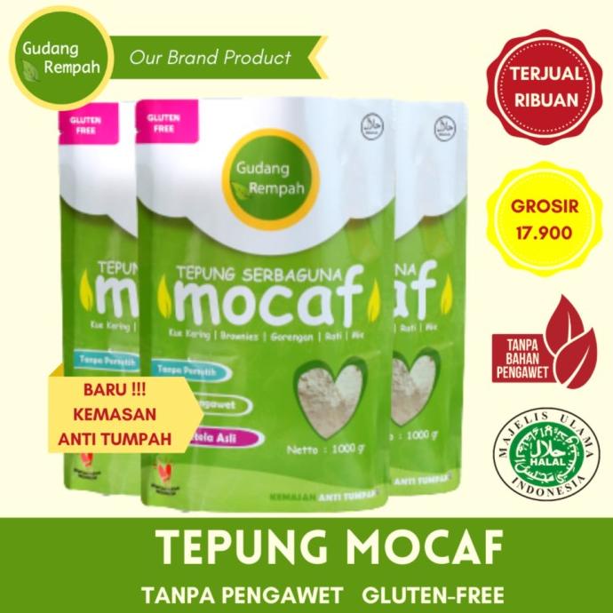 

TEPUNG MOCAF SEHAT BEBAS GLUTEN & NON KOLESTROL