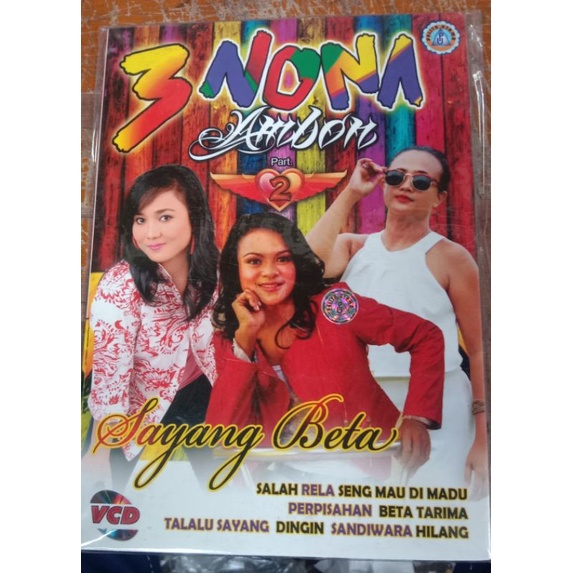 Kaset Vcd Original Lagu Ambon 3 nona ambon