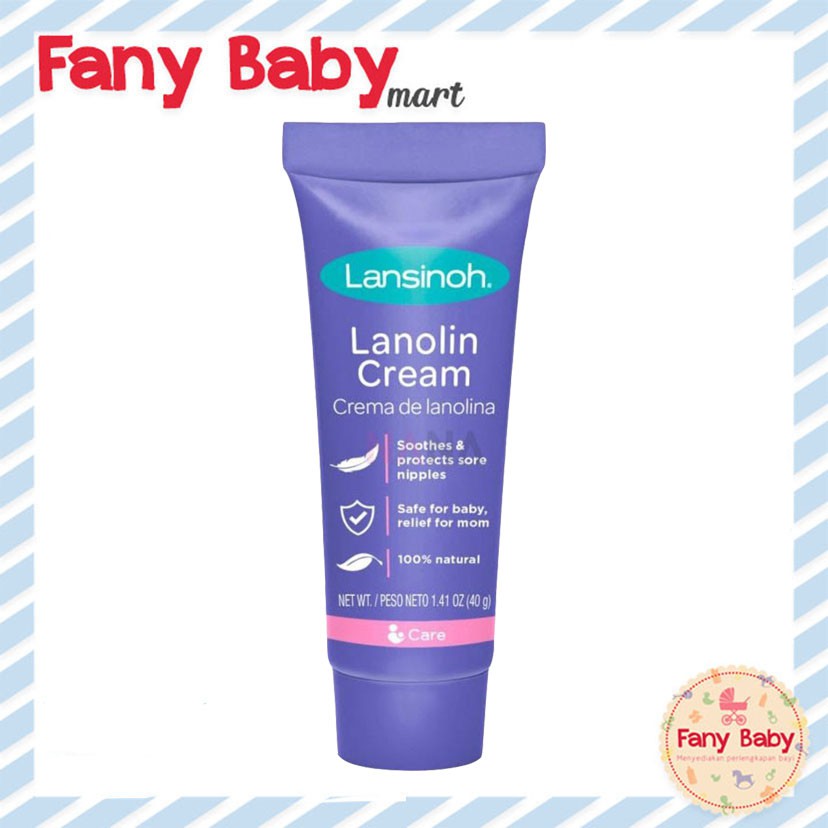 LANSINOH HPA LANOLIN NIPPLE CREAM 40ML