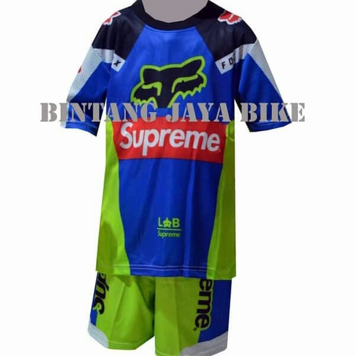 Jersey Sepeda Anak Fox Supreme Short Produk Terlaris
