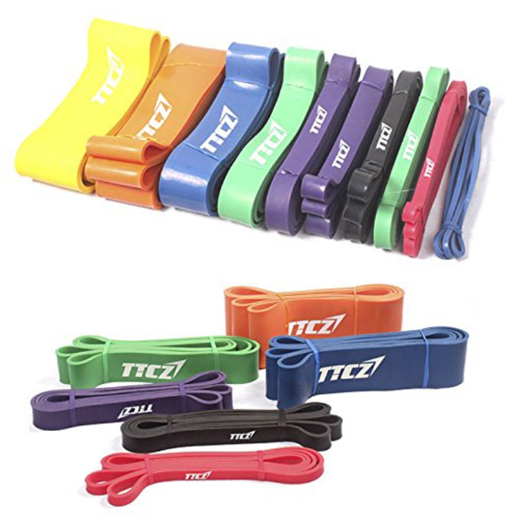 DM Long Resistance Band TTCZ Karet Olahraga Elastis Panjang