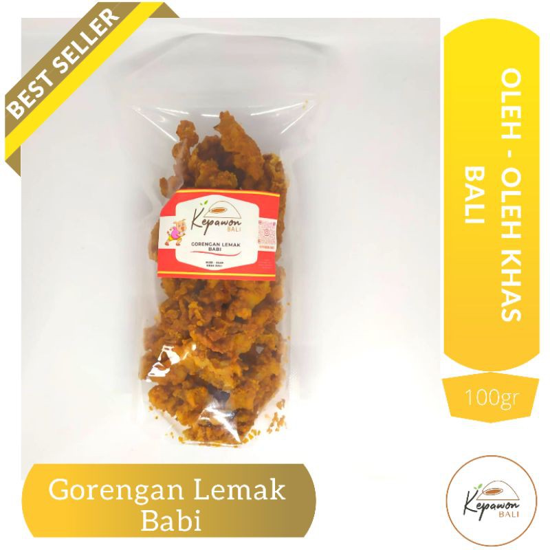 

KERUPUK / GORENGAN LEMAK BABI MERAH ENAK MURAH (OLEH OLEH KHAS BALI)