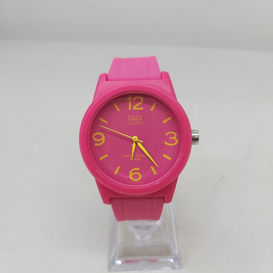 Jam Tangan Fashion Anak Pria Wanita Casio QQ Q&amp;Q QNQ VR35J018Y Analog