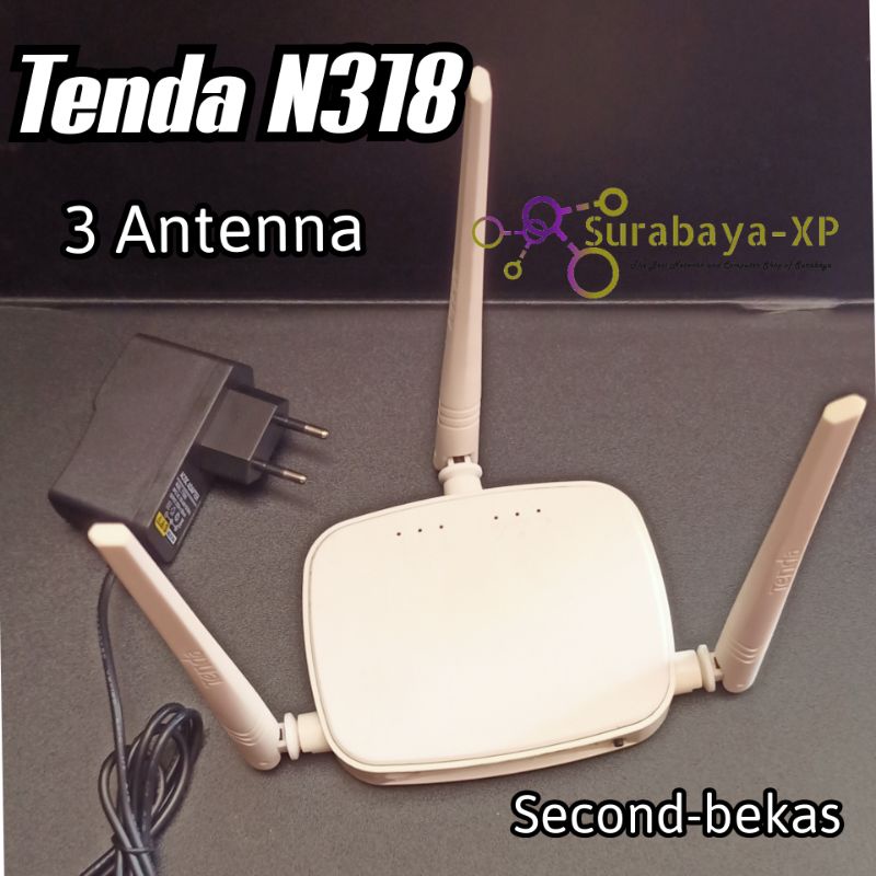 Marimampir Wireless Tenda N318 Second AP Wifi Router BEKAS bukan N301