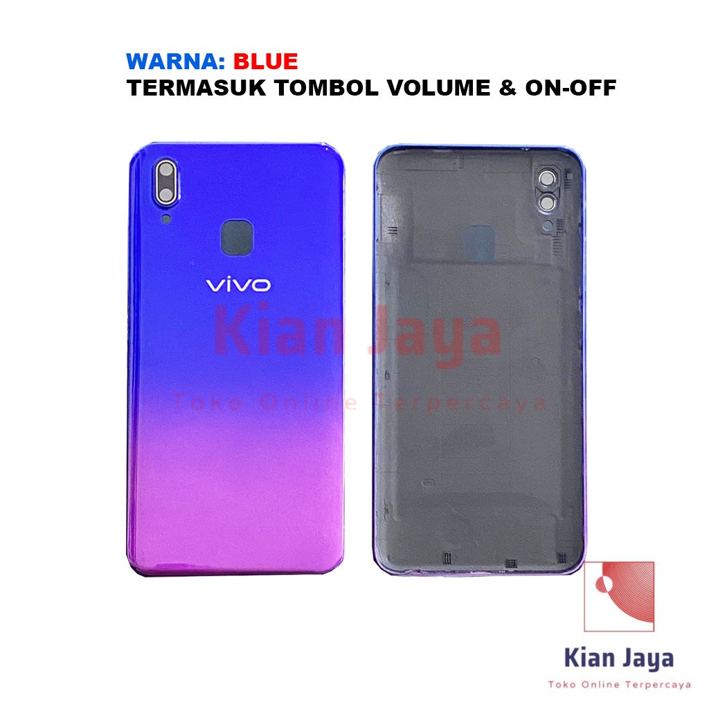 Backdoor Vivo Y95 Back Cover Tutup Belakang Baterai Cassing Casing Backcase Original