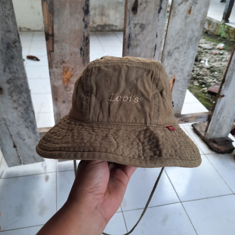 Topi Bucket LEVIS Second Original Mantap Like New
