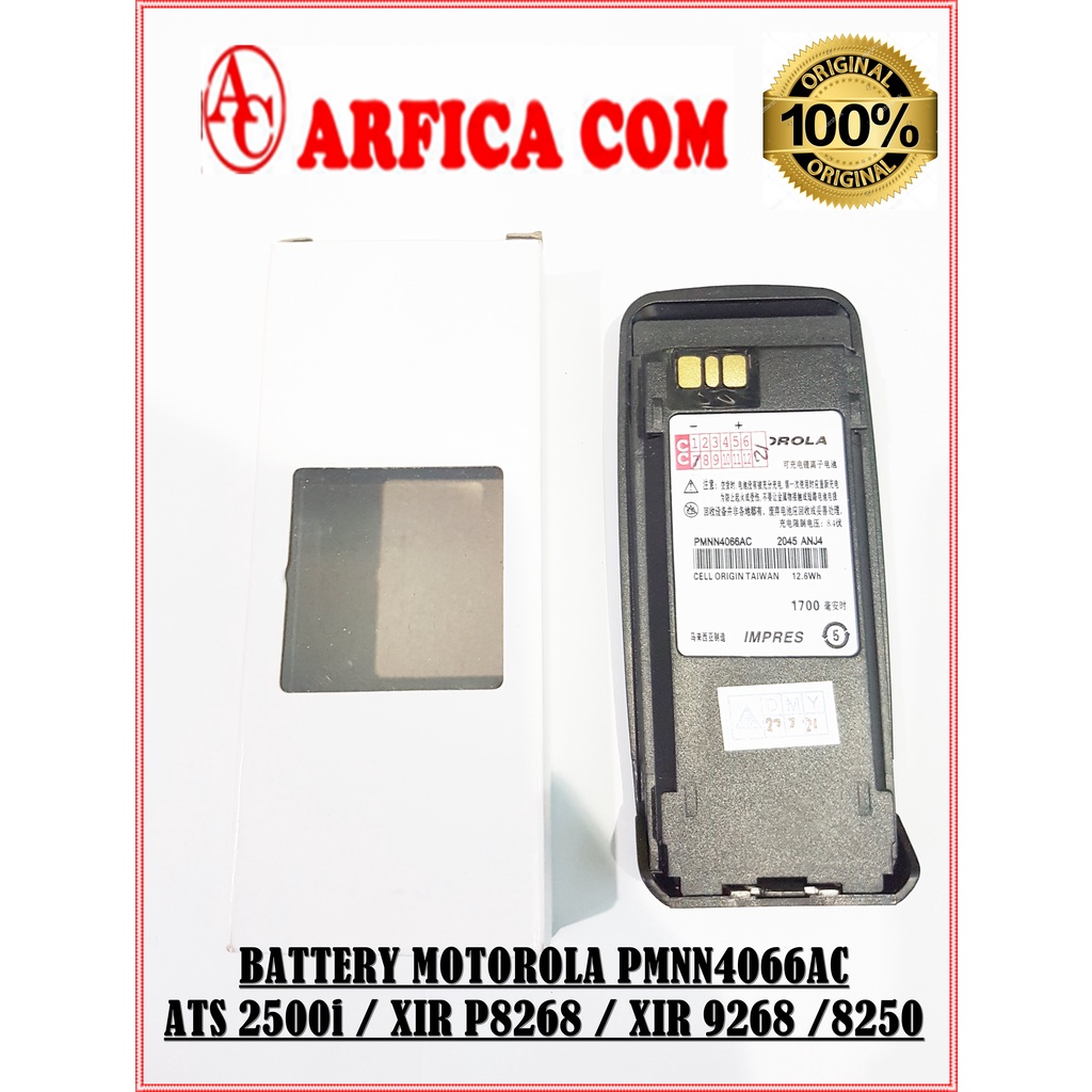 BATERAI ORIGINAL HT MOTOROLA ATS 2500I XIR P8268 P9268 P8600 BATRE ORI