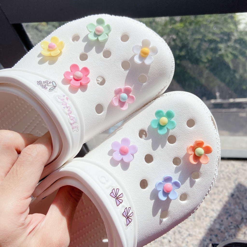 9 Pcs Aksesoris Crocs jibbitz Charm Button Untuk Sepatu Wanita