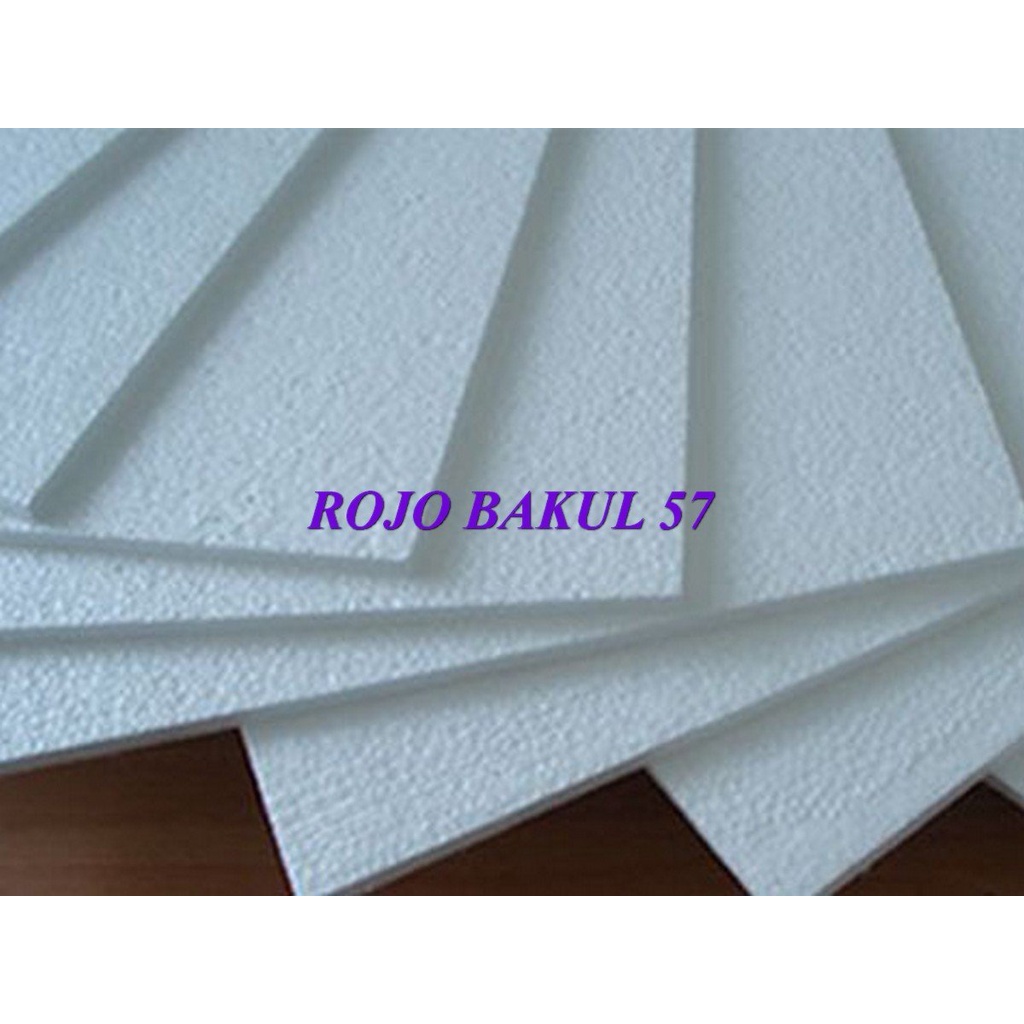 STYROFOAM LEMBARAN GABUS ECERAN 100X50cm TEBAL 2CM