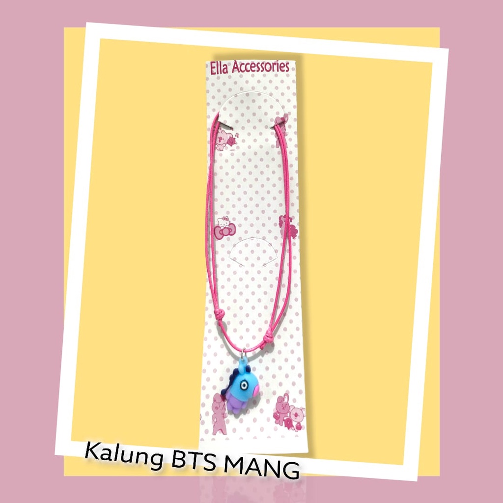 Kalung BTS BT21 Tali Kalung Kpop