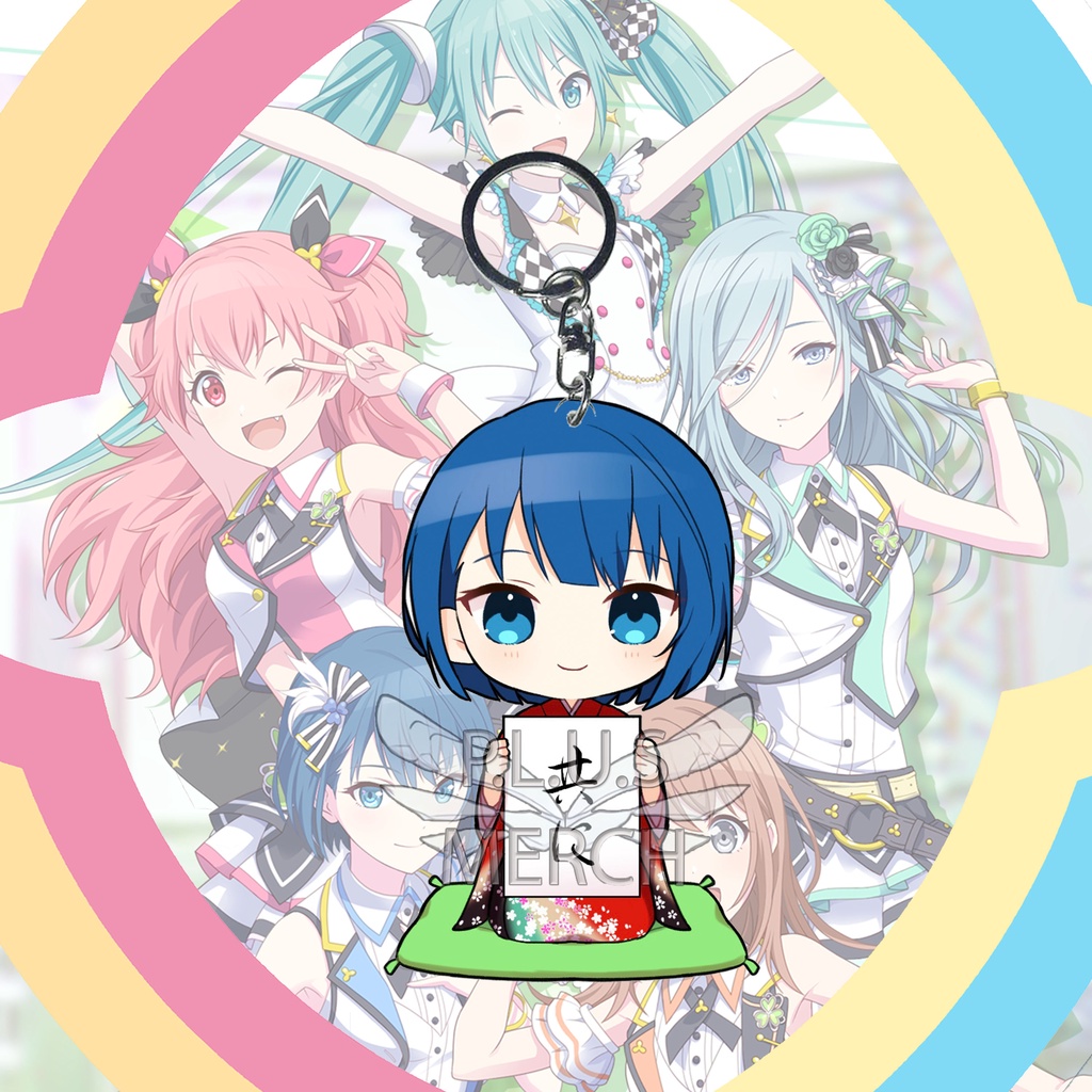 Gantungan Kunci Project Sekai Colorful Stage Haruka Kiritani - Key Chain - Souvenir - Anime - Ganci 