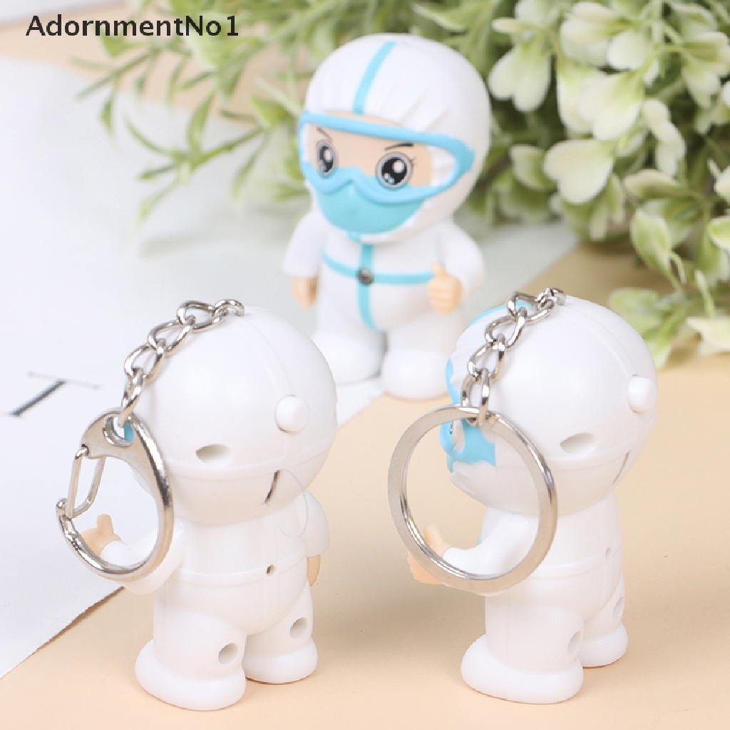 (AdornmentNo1) Gantungan Kunci Bentuk Staff Humanoid Untuk Souvenir Thanksgiving