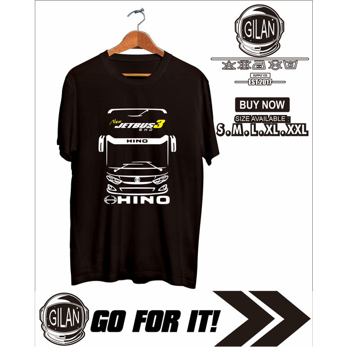Kaos Baju Jetbus 3 Hino Bus Bis mania bismania community - Gilan