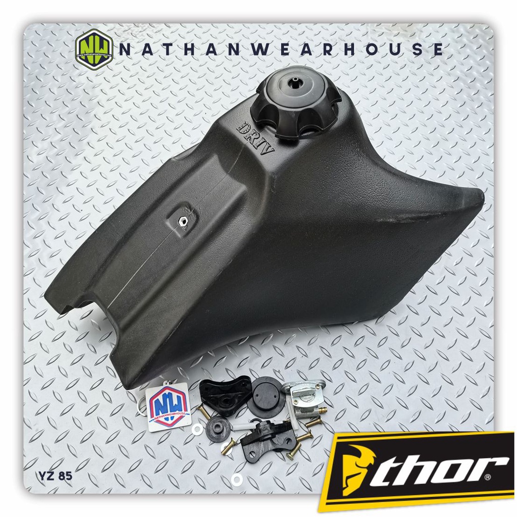 Tangki Tanki Plastik Trail YZ 85 Old New 2016 Custom Hitam Black Putih White Clear Thor