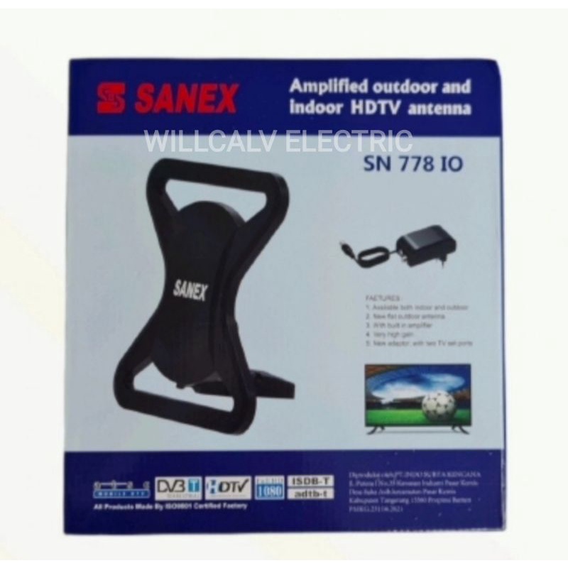 ANTENA DIGITAL SANEX SN 778 / ANTENA DALAM DAN LUAR DIGITAL SANEX SN 778 / ANTENA SANEX SN 778