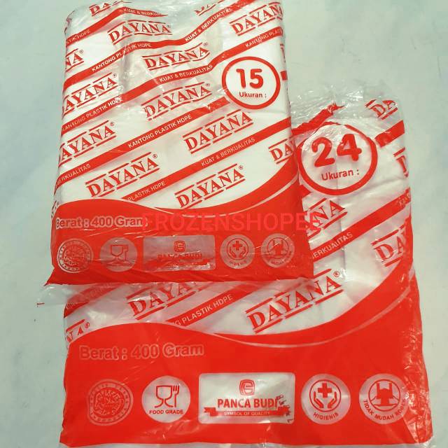 

Plastik Tenteng / Kresek DAYANA Bening