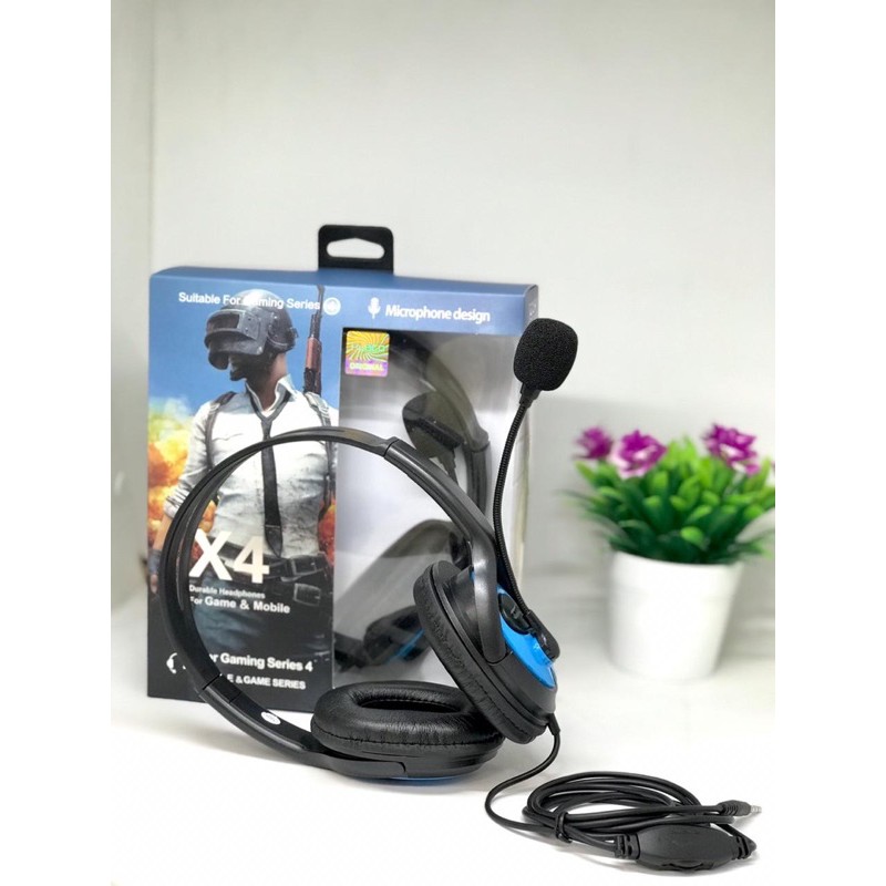 PROMO HEADPHONE GAMING X DESIGN SUPER COLOUR NEW STYLE FOR GAMER BIG MUSIC HD INSIDE