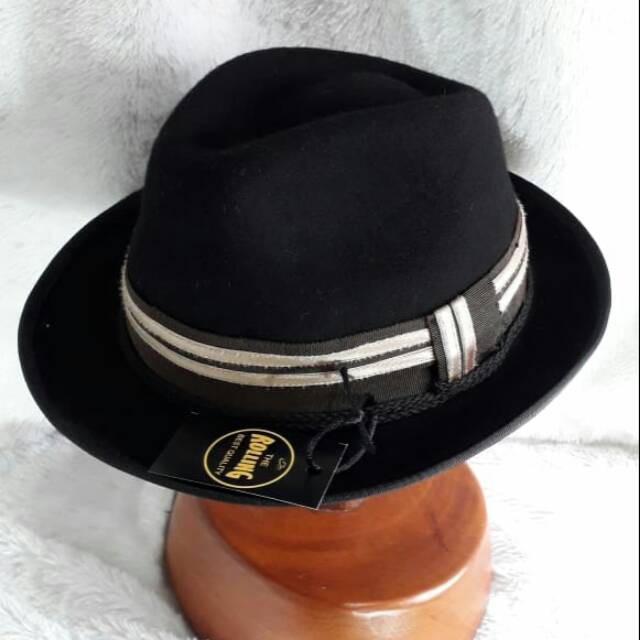 TOPI FEDORA SIMPLE STYLE | TOPI PRIA MURAH - TOPI IMPOR BAHAN WOOL - TOPI JAZZ