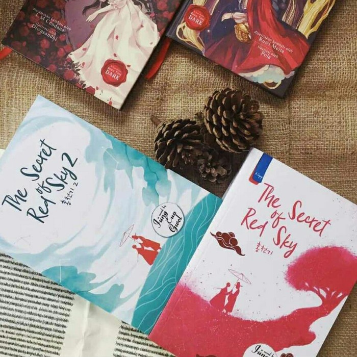 

HOT SALE!!! THE SECRET OF RED SKY 1 2 BUKU NOVEL ASLI TERMURAH