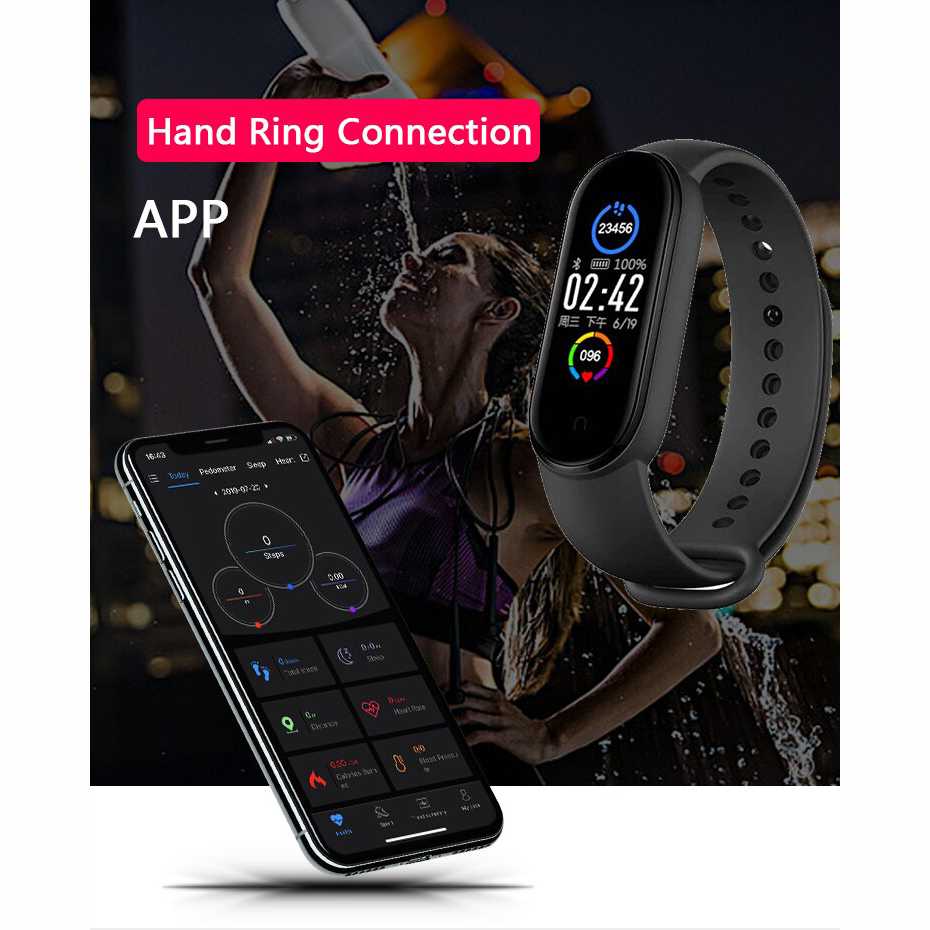 PRODUK ORI SKMEI Smartwatch Sport Waterproof Heart Rate - M5S