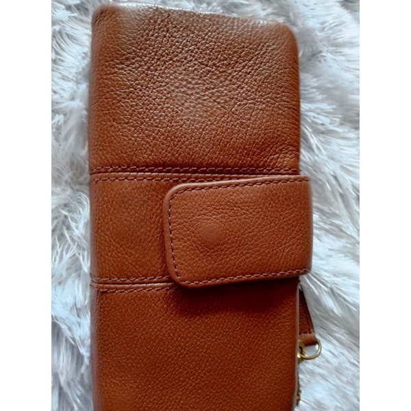 Dompet Wanita Brand Fossil bhn kulit asli