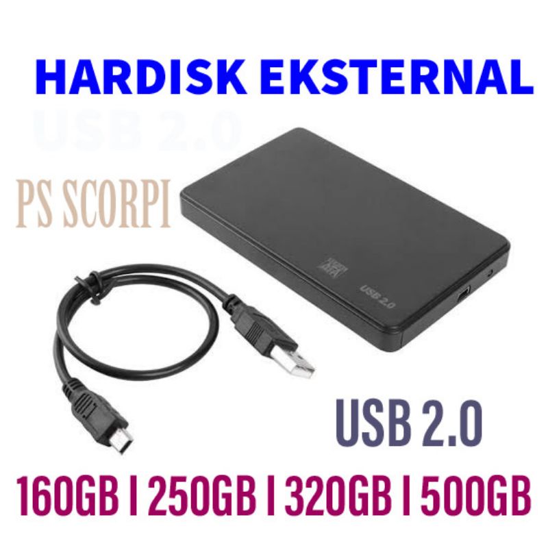 Hardisk Eksternal Usb 2.0