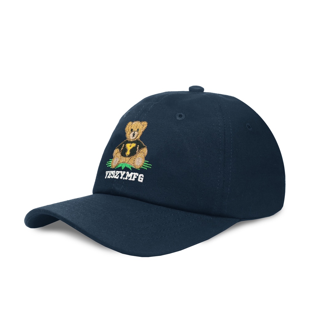 YESZY.MFG Navy Polo Cap Bear