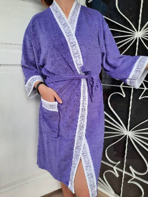TOTOTAshop.handuk KIMONO dewasa corak cantik2 fit to XL