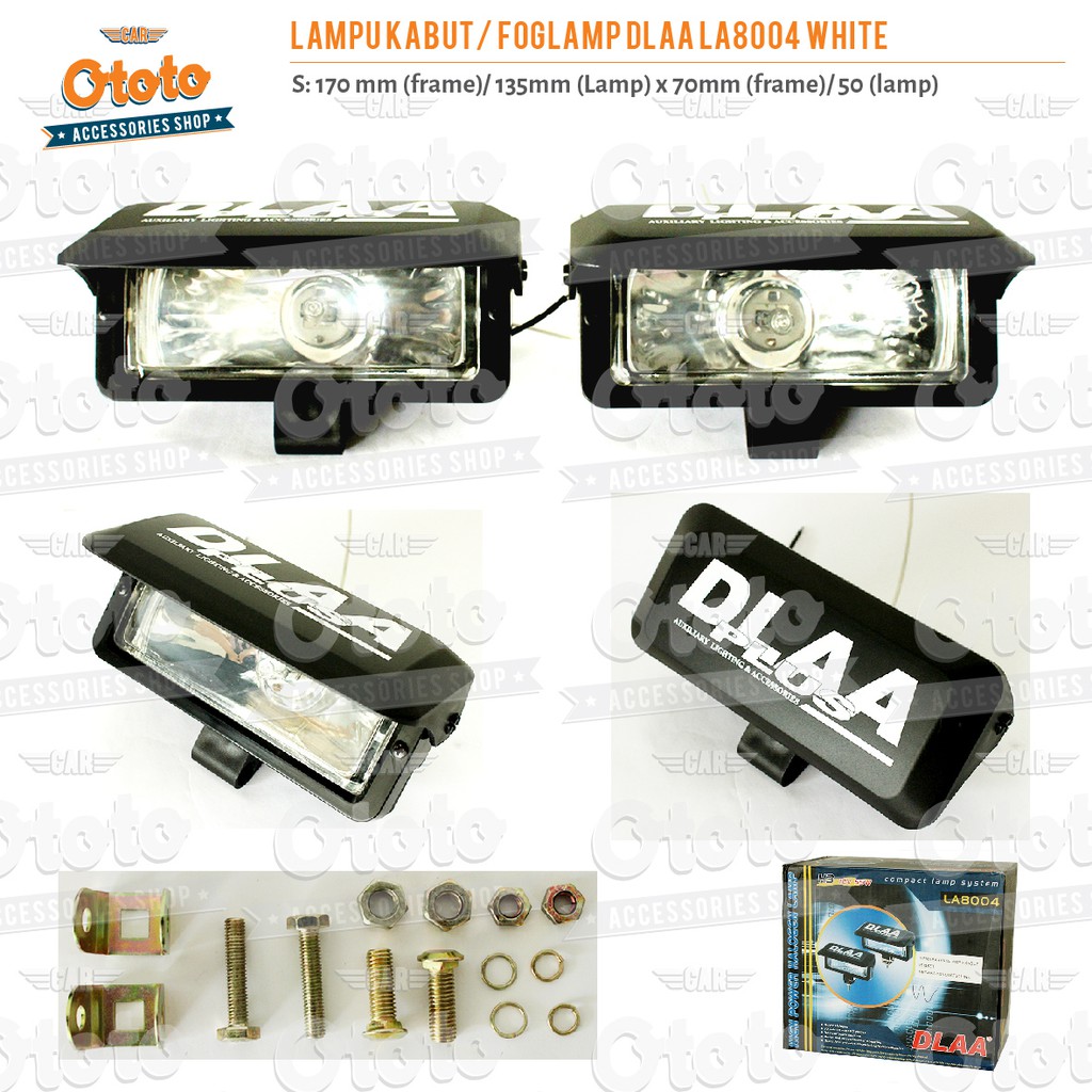Foglamp/ Lampu Kabut universal DLAA LA8004