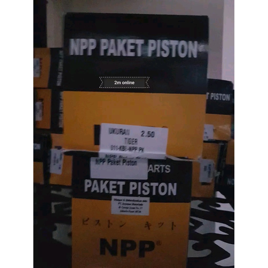 Mdr PISTON KIT SEHER TIGER 250 275 300 NPP NPR