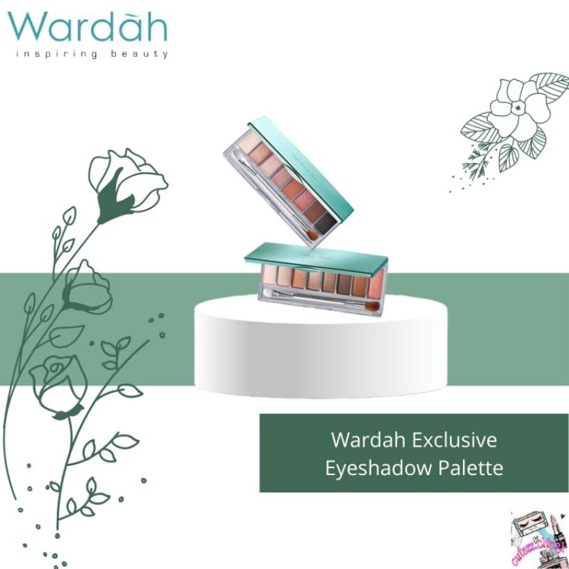 ☃Cutezz_Ching1☃Wardah Exclusive Eyeshadow Palette