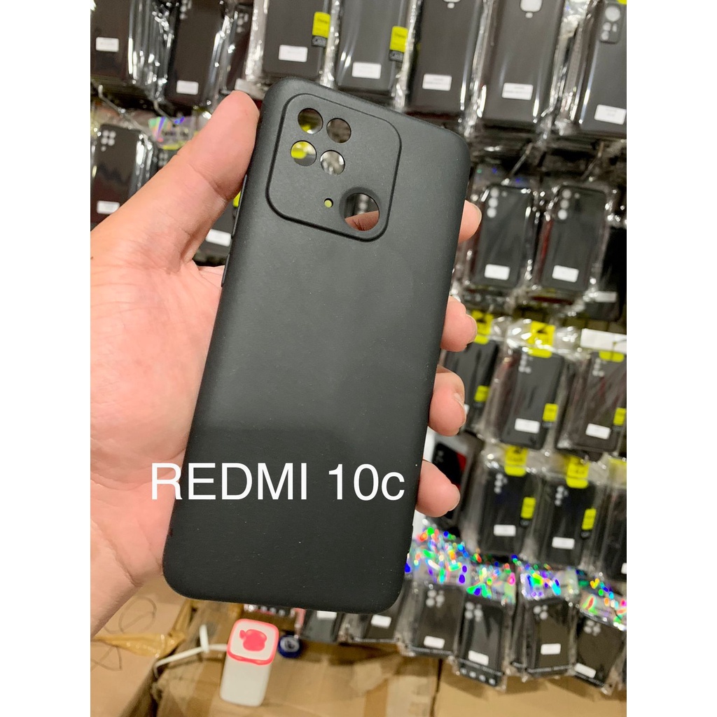 SOFT CASE XIAOMI REDMI 12C 2023 / REDMI 10 5G 2022 REDMI 10C /REDMI 10A/ Note 10 /Note 10S/ Note 10 5G NEW  PREMIUM FULL BLACK SOFTSHELL WITH CAMERA PROTECTION ANTI SLIP