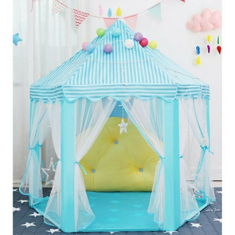 Tenda Anak Princess Castle Jumbo Mainan Anak Portable Mainan Indoor Outdoor Portable AN8111