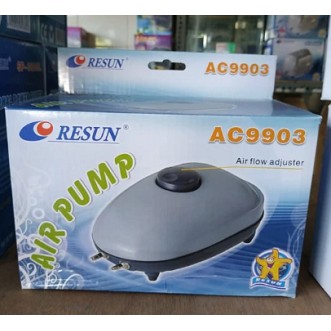 Pompa Udara Aerator 2 lubang RESUN AC-9903 Air Pump Aquarium AC9903