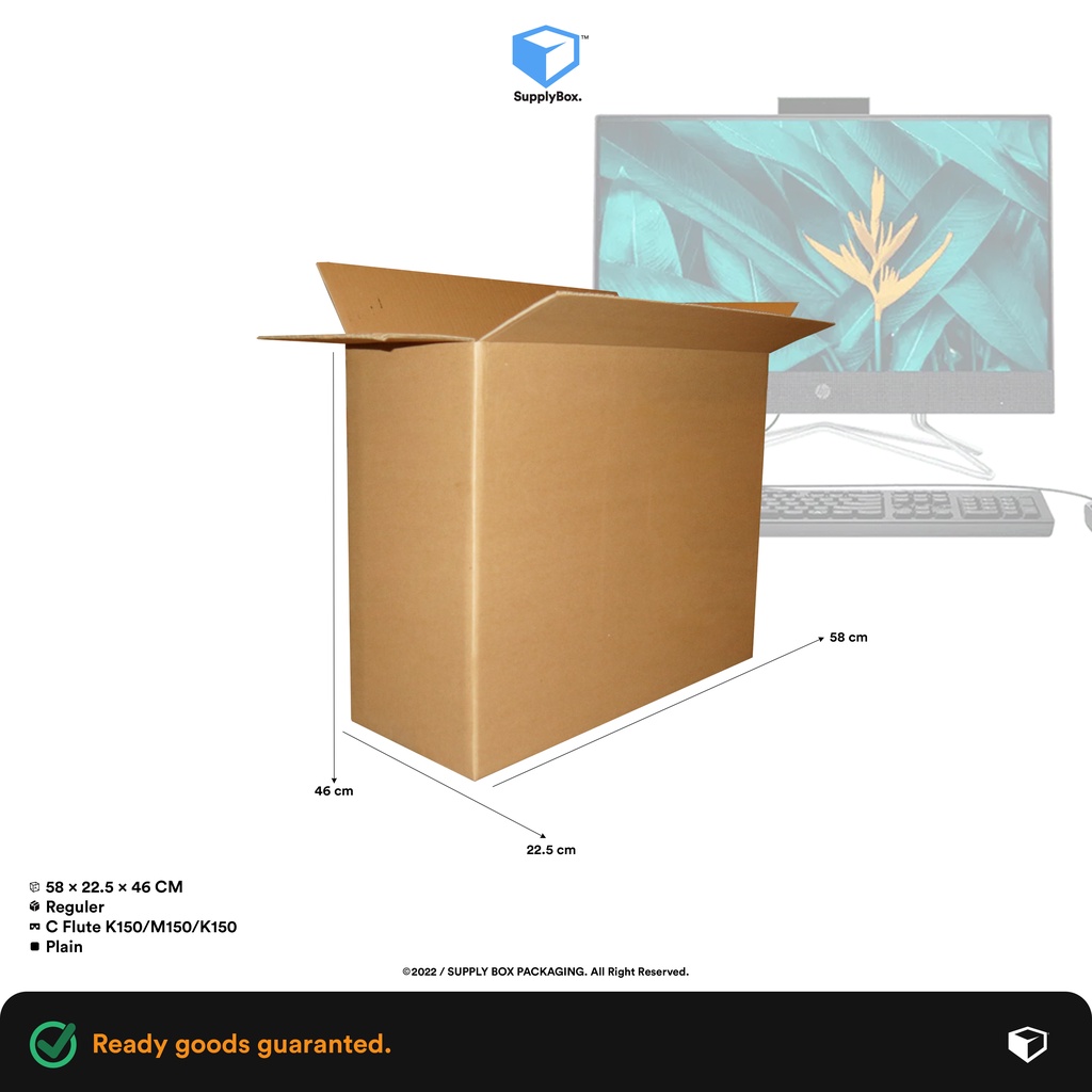 

KARDUS BOX PACKAGING 58x22.5x46 CM | Kardus | Cardboard