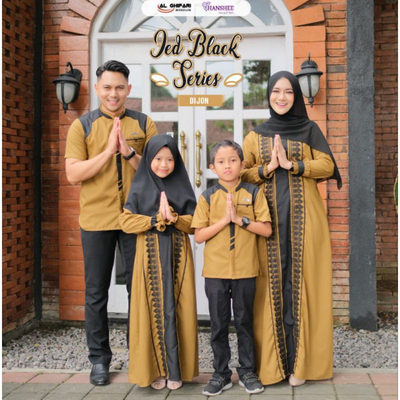 Sarimbit Eid Black Series by Hanshee Hijab