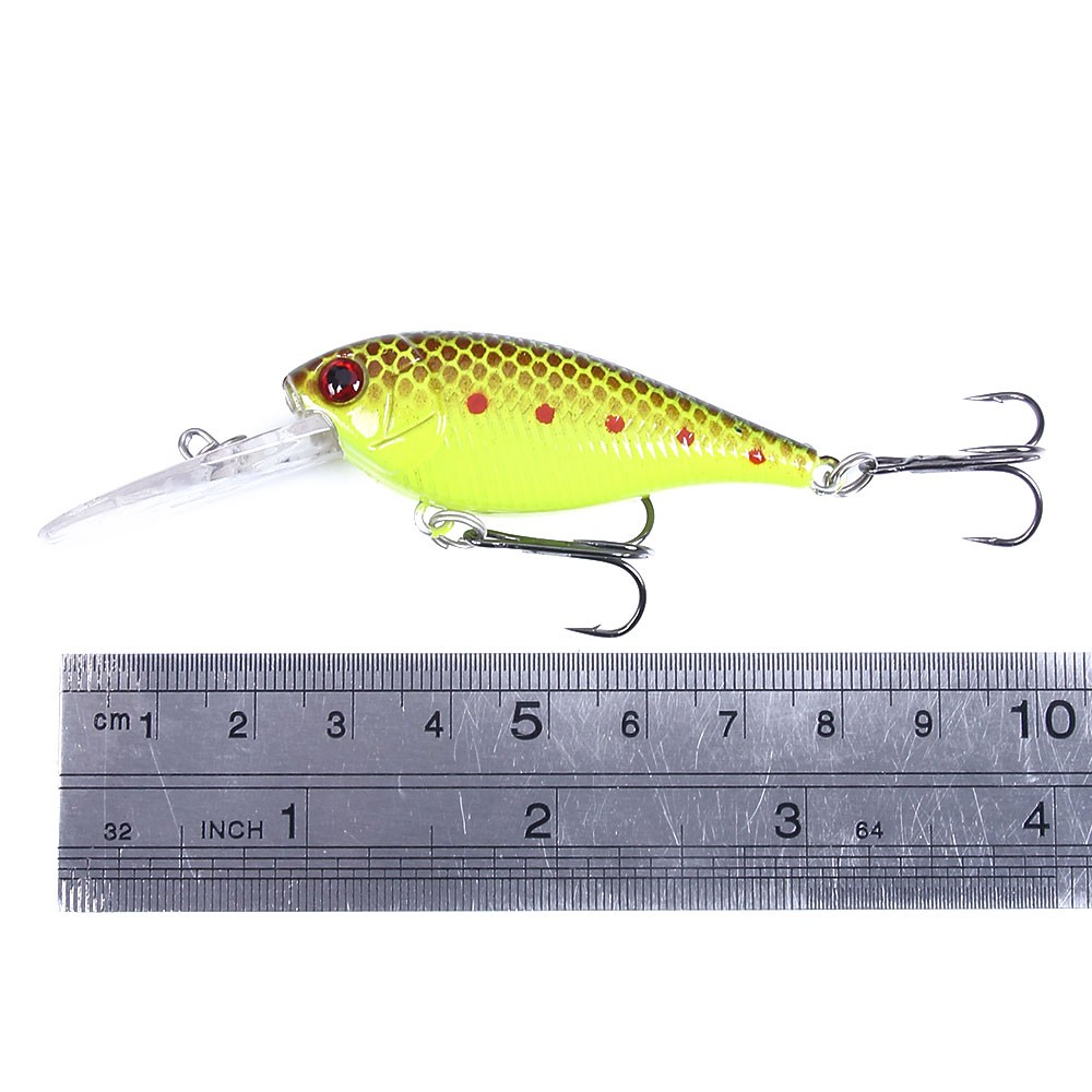 HENGJIA 3pcs new minnow umpan pancing crankbait ikan fishing lure bass bait 2.7m-3.6m