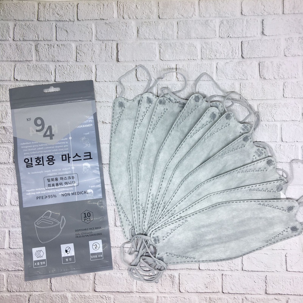 MASKER KF94 KOREA WARNA WARNI ORIGINAL
