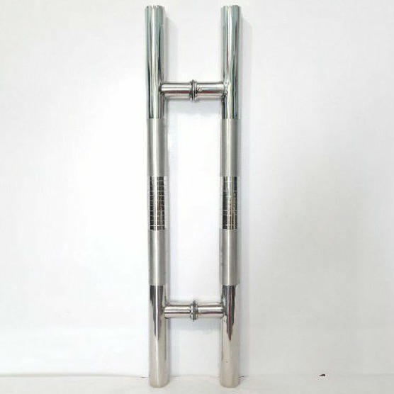 Pegangan Pintu Rumah 60CM Suling As 40CM / Handle Kaca SLL Grib 60 As 40 (B22)