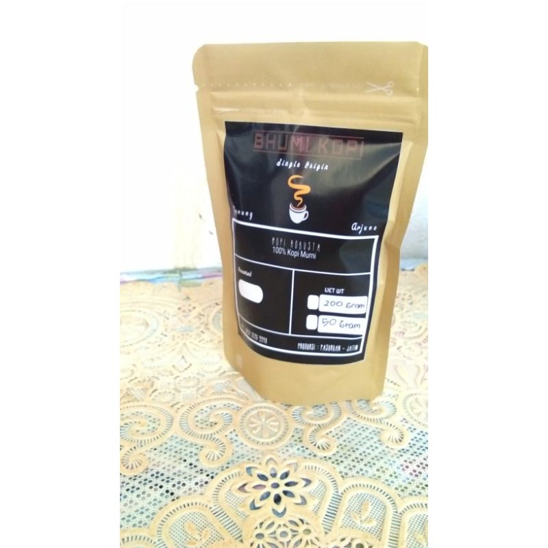 

Kopi Robusta Gunung Arjuna / 50 gr