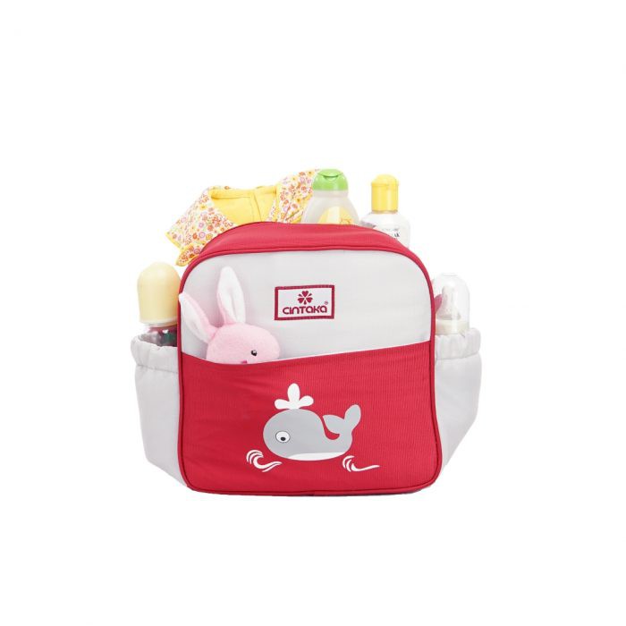 Cintaka Tas Bayi Kecil Saku Print Whale Series - TCT 2553