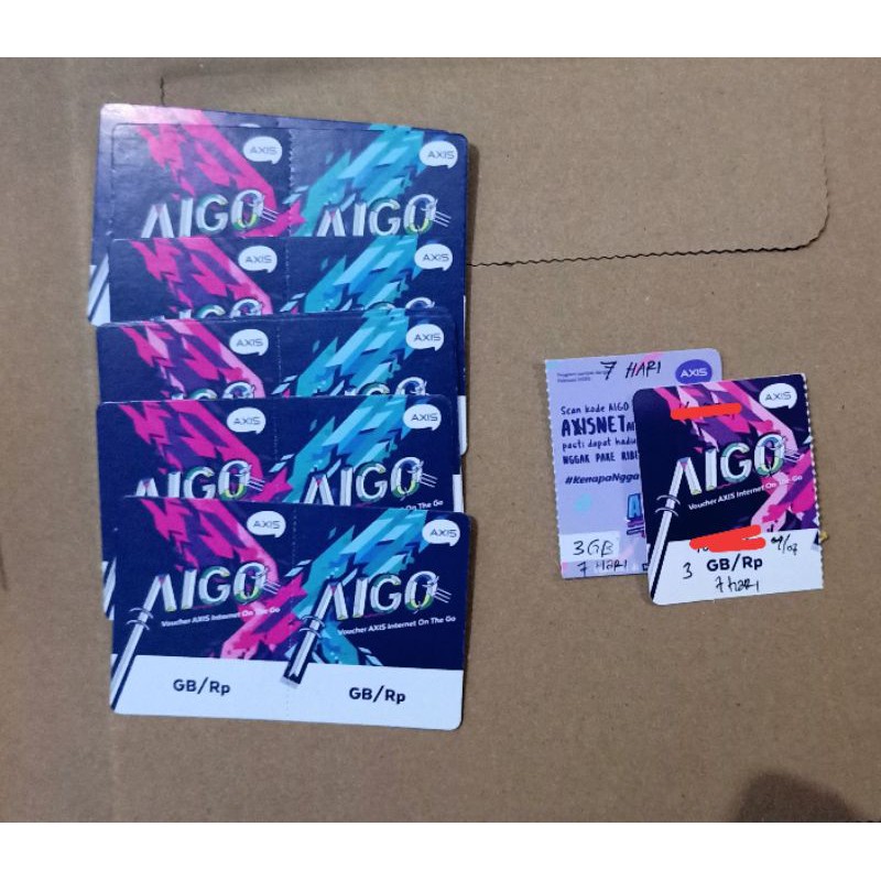 voucer Axis 3gb 7 Hari