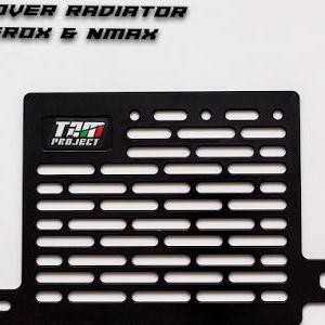 Cover Radiator TZM Yamaha All New Nmax / Aerox / Old Nmax - Hitam