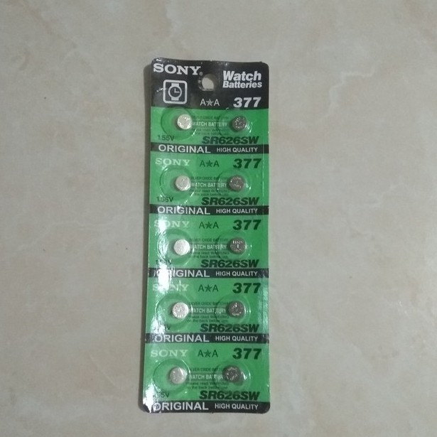 baterai batre batry batray bateray jam sr626sw sr 626 sony 377 1.55v