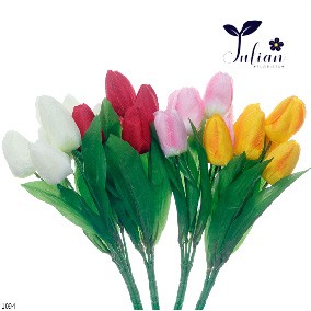 1094 Bunga Tulip Plastik/ Tulip/ Bunga Tulip/ Bunga Plastik/ Tulip Murah/ Bunga Meja/ Tulip
